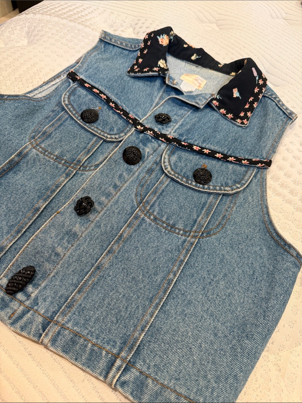 Vintage Denim Vest
